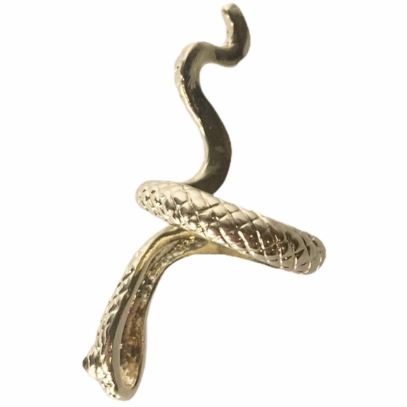 New Vivid 3D Snake Open Adjustable Ring - Picture 3 of 5